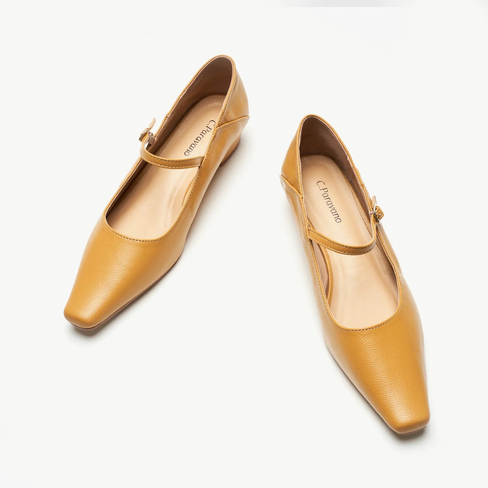 Single Strap Block Heel Mary Janes (Alva)