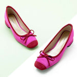 Elegant High Heels in Vibrant Hot Pink Color