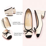 Sleek Low Heel White Sandals with a Trendy Bowknot"