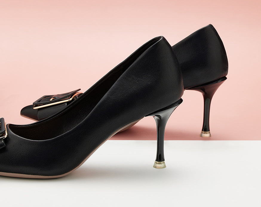Chic-black-buckled-pumps_-perfect-for-a-polished-and-fashionable-look