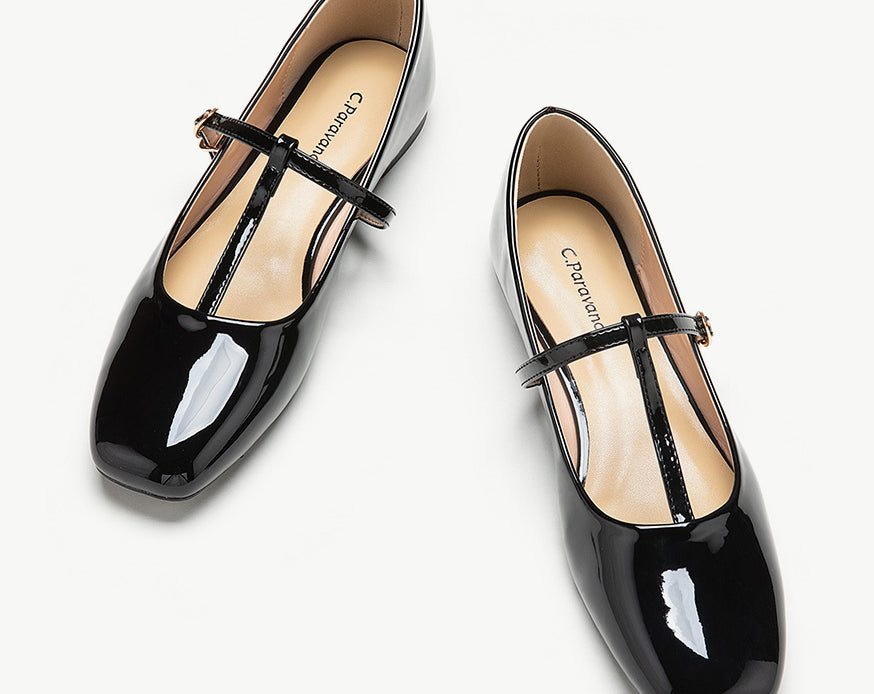 Classic-black-crossed-stripe-mary-jane-a-timeless-footwear-choice-for-any-occasion.