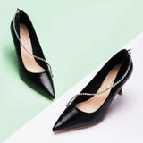 Crystal Chain Pumps (Anna)