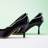 Crystal Chain Pumps (Anna)