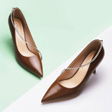 Crystal Chain Pumps (Anna)