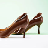 Crystal Chain Pumps (Anna)