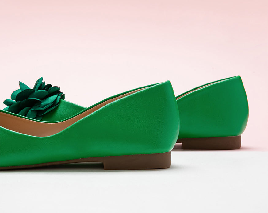 Distinctive-green-women_s-ballet-flats-that-stand-out-from-the-crowd.