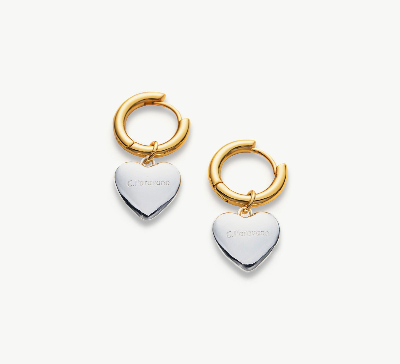 Heart Tunnel Hoop Earrings, a charming and romantic accessory with heart-shaped cutouts that add a touch of love to your ears