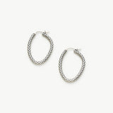 Front Facing Hoop Earrings, a chic and modern accessory designed to face forward, adding a contemporary twist to classic hoop elegance