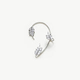 Feather Ear Climbers, a trendy and bohemian-inspired accessory that gracefully climbs your ear for a stylish look.