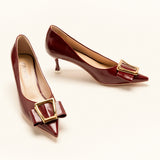 Metal Tie Pumps (Olivia)