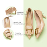  Beige Women Pumps with geometric designs, a perfect blend of comfort and everyday style.