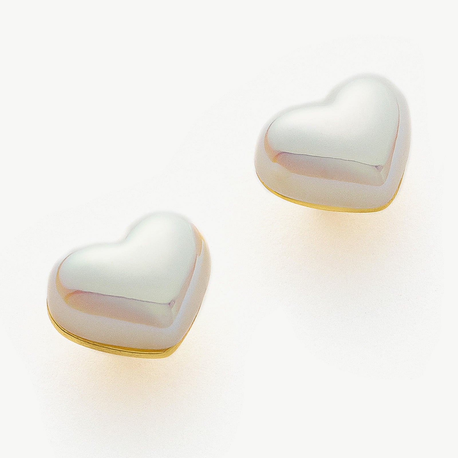 Heart Stud Earrings, a charming and romantic accessory that adds a touch of love to your ear
