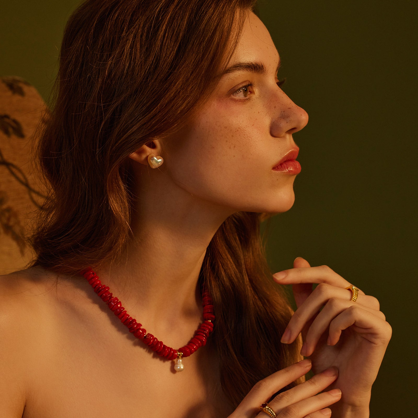 Modern Love: Heart Stud Earrings, a contemporary and chic choice that blends modern style with a classic heart motif.