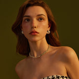 Serpent Textured Earrings