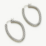 Hoop Earrings meant to face forward, offering a contemporary and charming appeal that effortlessly enhances your everyday or evening look.