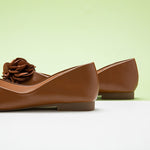 Earthy-brown-women_s-ballet-flats-designed-for-both-comfort-and-elegance