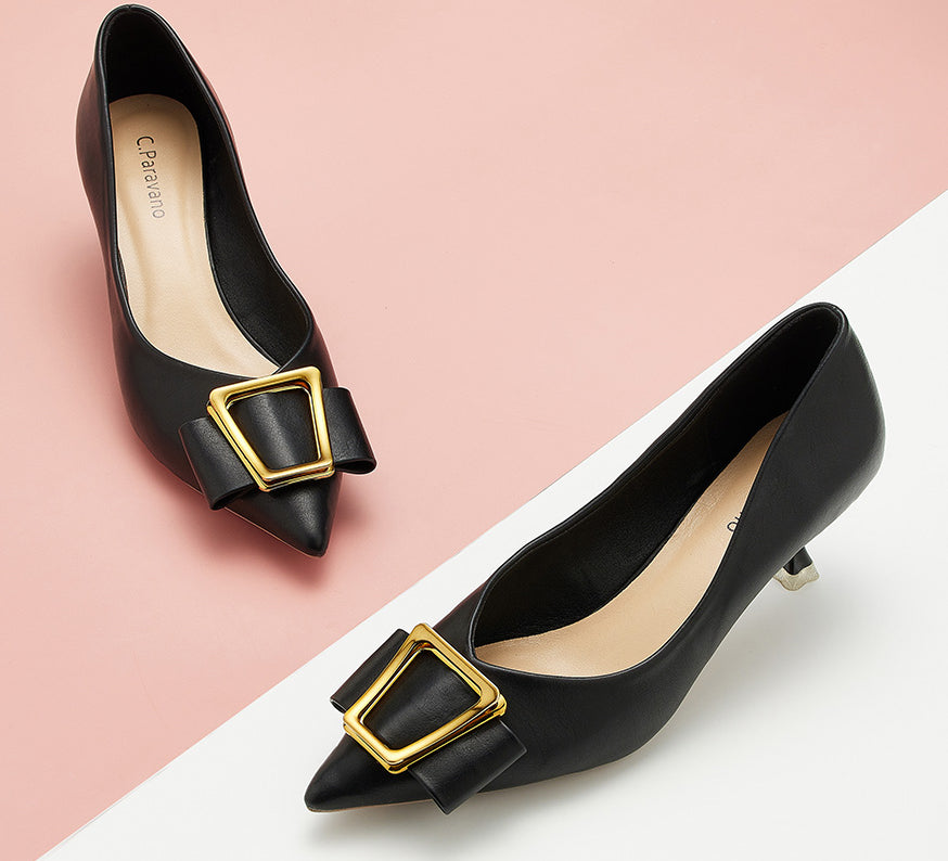 Elegant-black-pumps-with-buckle-detailing_-adding-a-touch-of-sophistication-and-style-for-women