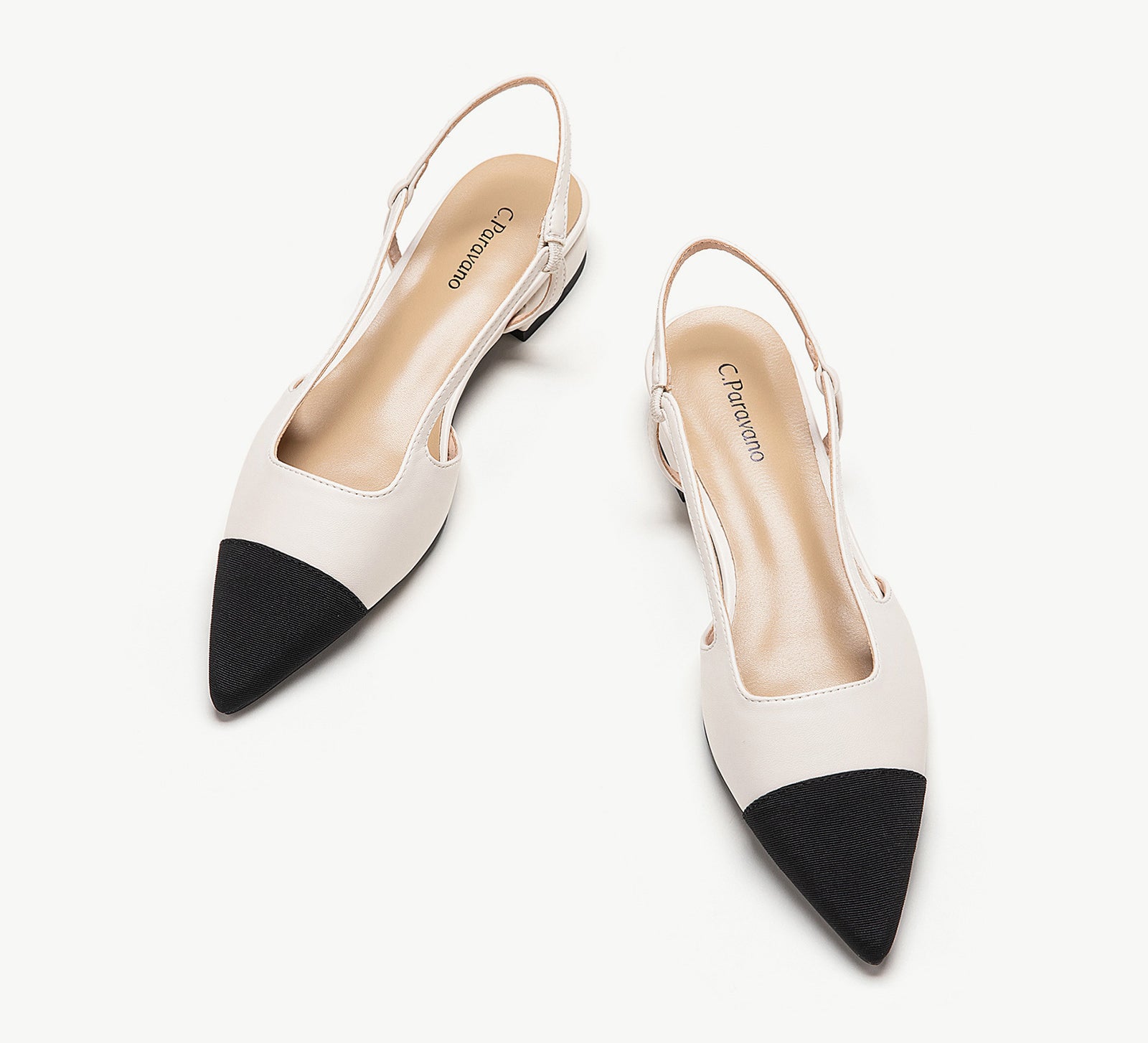 Pointed Toe Elegant Slingback Flats