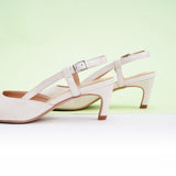 Pointed Toe Slingback Pumps (Helen)