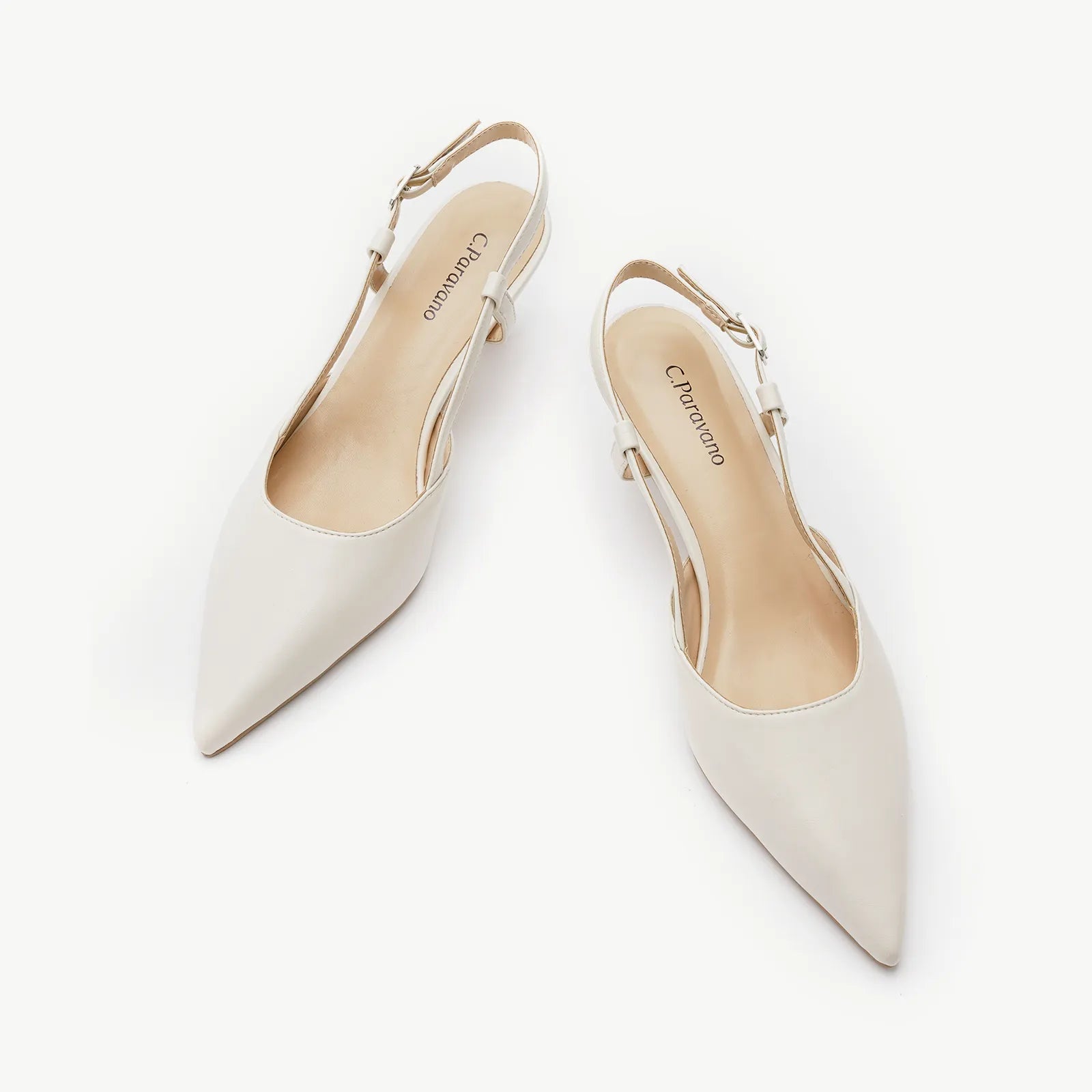 Pointed Toe Slingback Pumps (Helen)