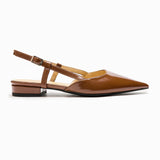 Sleek Slingback Flats (Freya)(Market)