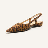 Sleek Slingback Flats (Freya)(Market)