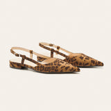 Sleek Slingback Flats (Freya)(Market)