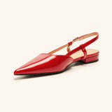 Sleek Slingback Flats (Freya)