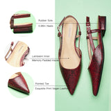 Sleek Slingback Flats (Freya)