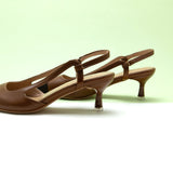 Pointed Toe Slingback Pumps (Helen)