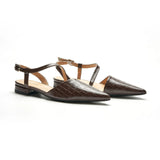 Strap-Around Slingback Flats (Freya)