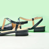 Strap-Around Slingback Flats (Freya)