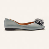 Flower Ballerina Flats (Eva)(Market）