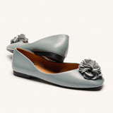 Flower Ballerina Flats (Eva)(Market）