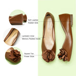 Timeless Wood Tones: Flower Decor Ballerina in rich brown, blending seamlessly with classic decor