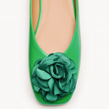 Flower Ballerina Flats (Eva)(Market）