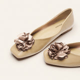 Flower Ballerina Flats (Eva)(Market）