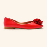 Flower Ballerina Flats (Eva)(Market）