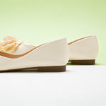 Clean and Crisp: White-themed Flower Decor Ballerina, a versatile choice for any decor style