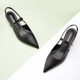 Pointed Toe Slingback Pumps (Helen) (SALE)
