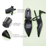 Pointed Toe Slingback Pumps (Helen) (SALE)