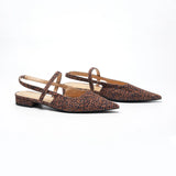 Pointed Toe Slingback Flats (Freya)