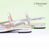 Pointed Toe Slingback Flats (Freya)（SALE）