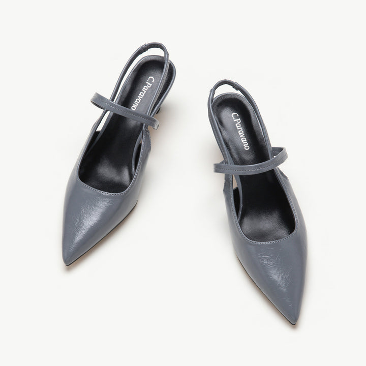 zabie slingback pointed toe pump