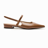 Pointed Toe Slingback Flats (Freya)