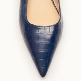 Crozzling-Slingback-Flats mit spitzer Zehenpartie (Freya)