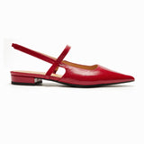 Pointed Toe Slingback Flats (Freya)