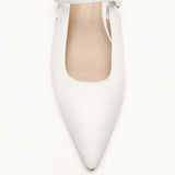 Pointed Toe Slingback Flats (Freya)