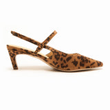 Pointed Toe Kitten heel Slingbacks (Helen)