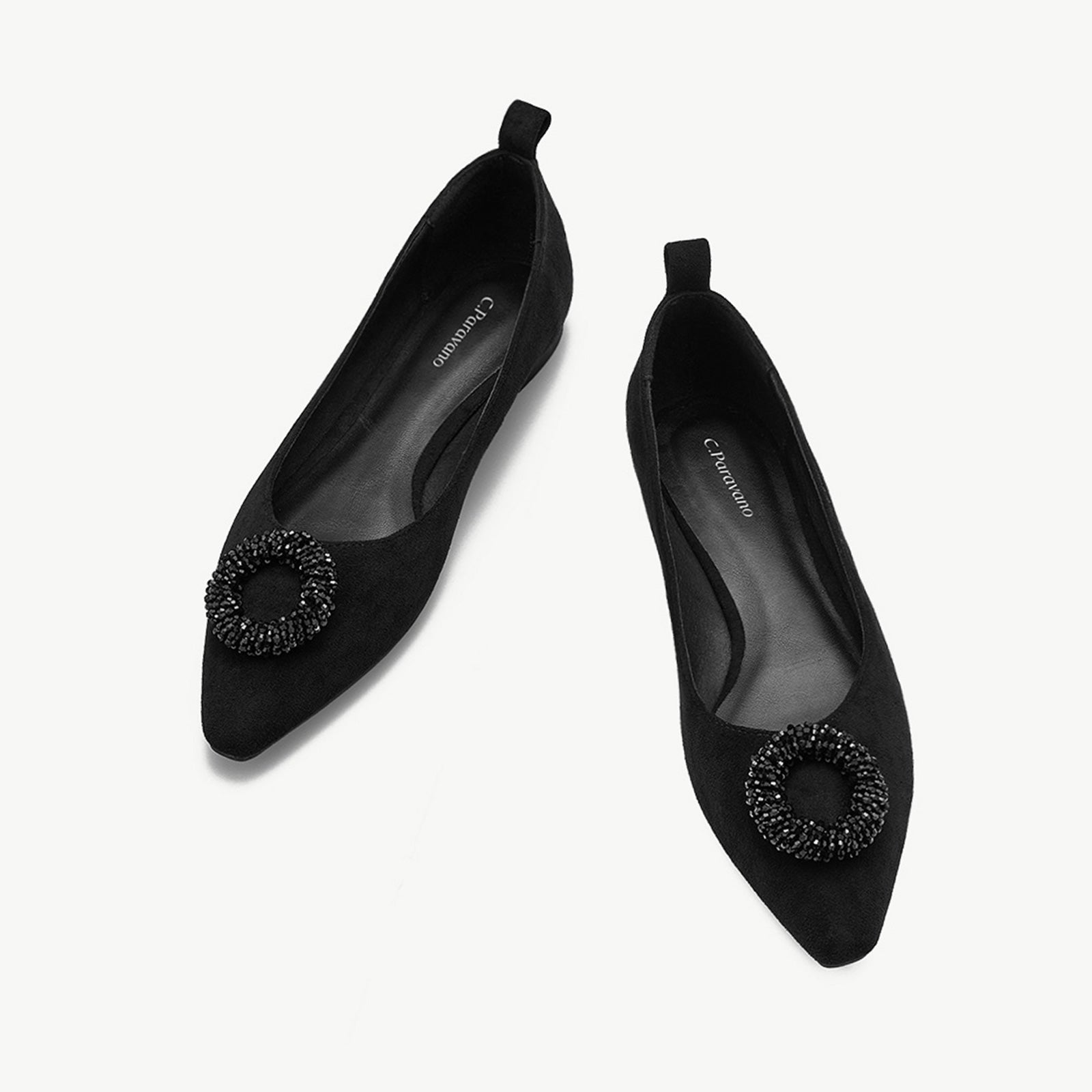Ballerines en cuir souple Camellia